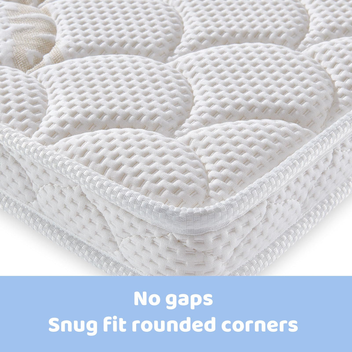 Mini Crib Mattress 38x24x4 Inch Dual Sided Firm Support Comfort Foam A92854