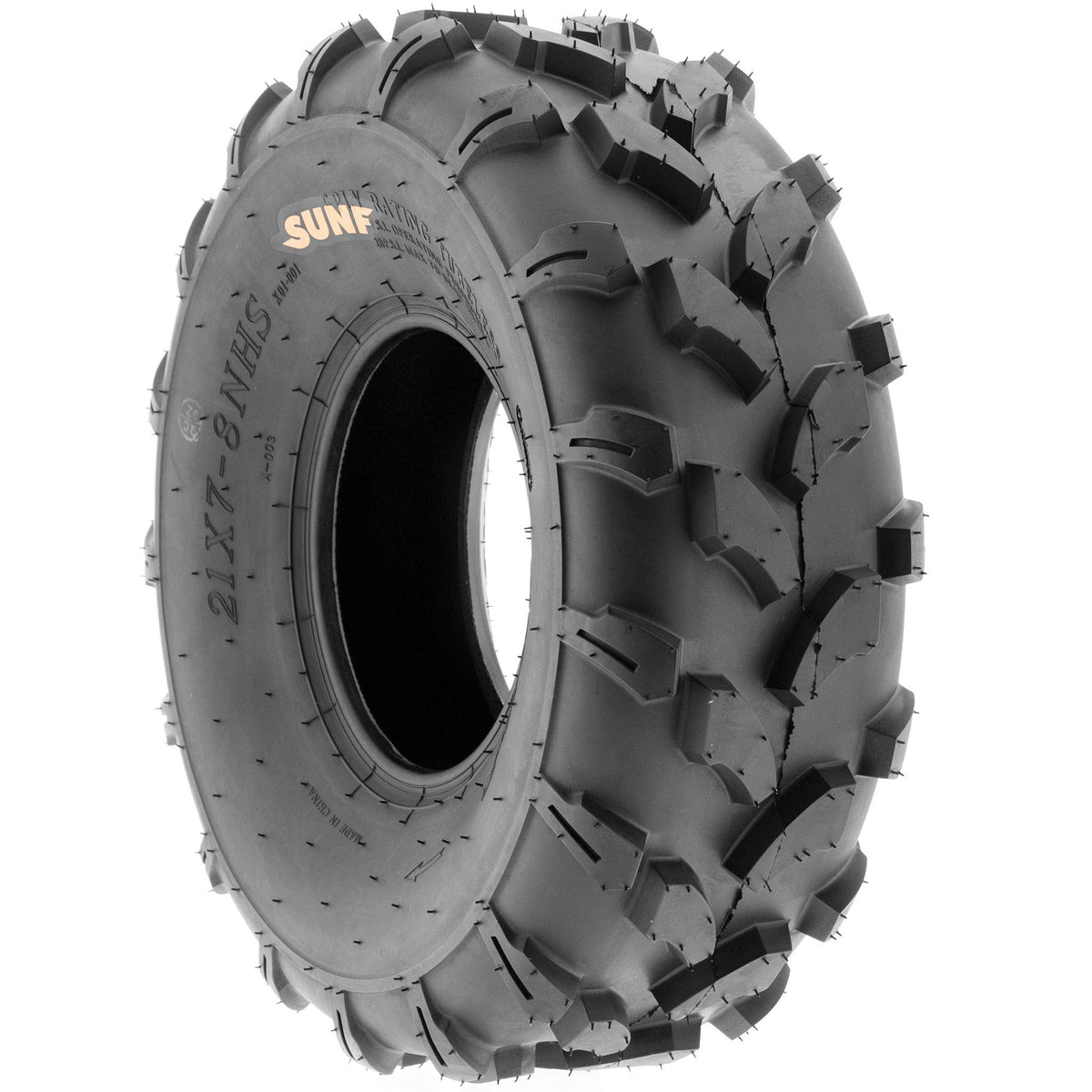 Set of 4 Off-Road ATV Tires 18x7-8 Front & 18x9.5-8 Rear 6 Ply Tubeless Z496092