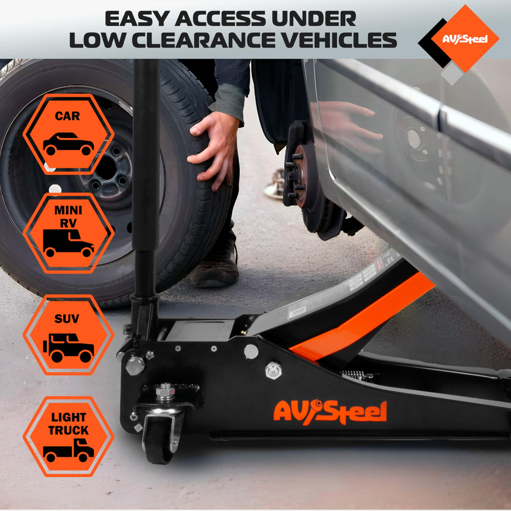 3 Ton Low Profile Hydraulic Floor Jack G7453