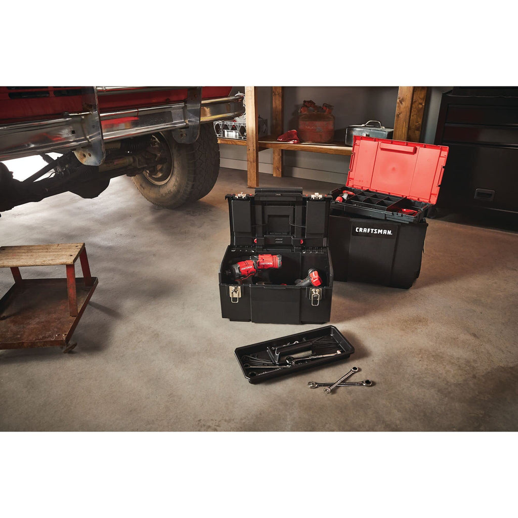 19-in. 3-in-1 Rolling Tool Box with Wheels B4379