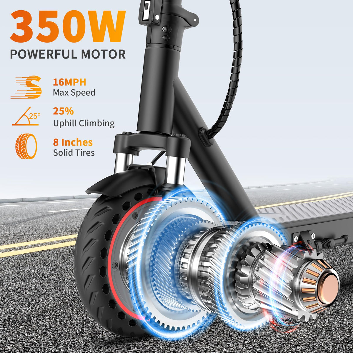 Folding Electric Scooter with 350W Motor S144273