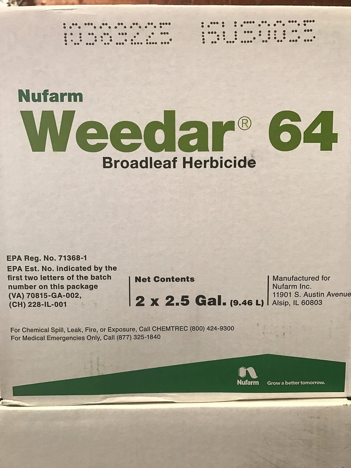 5 Gallons Liquid Herbicide F57479